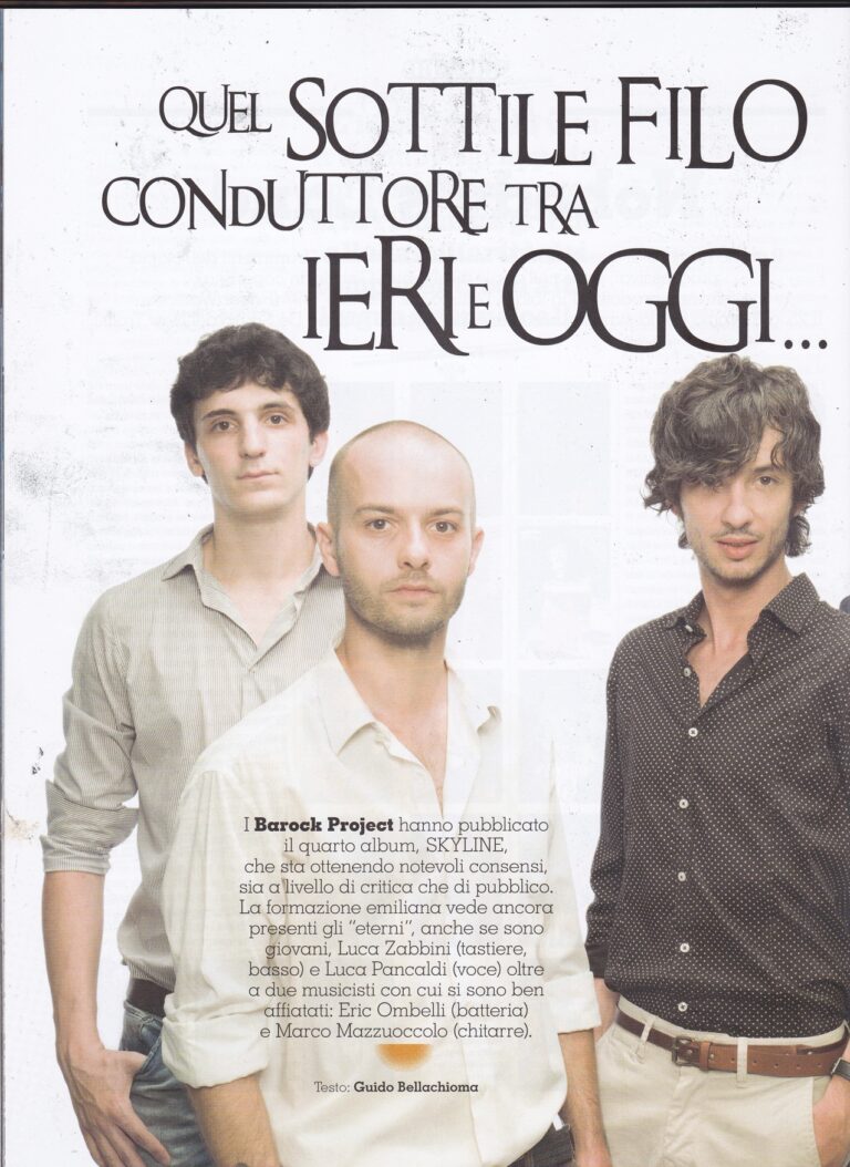 PROG Magazine, Italy (Sept. 2015)